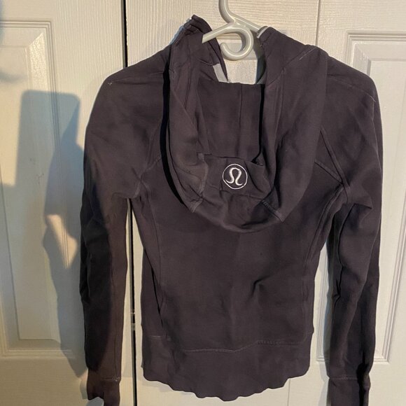 Lilac+White Lululemon Zip Up Hoodie - Picture 4 of 4